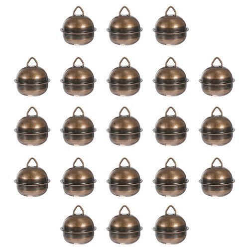 60 Pcs Bell Accessories Ornaments Decorative Home Dinner Party Copper - Foto 5 di 12