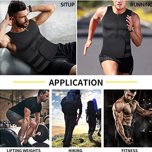 Fasce Dimagranti Fascia Di Esercizio Addome Uomo Waist TrainerS - Foto 12 di 21