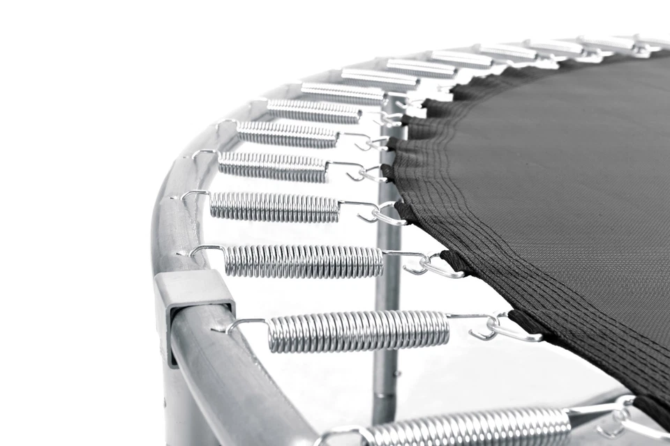 14FT Trampoline w/Safety Enclosure Net Spring Pad Ladder Basketball Hoop Outdoor - Image 4 of 4