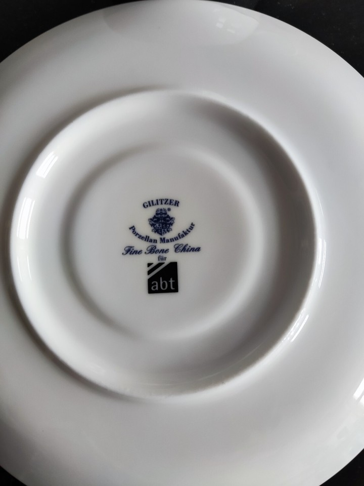 Gilitzer Fine Bone China Kaffee Tasse mit Untere 18,5cm Wallendorfer