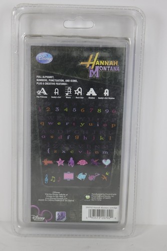Cartucho Disney Hannah Montana Cricut Nuevo Precintado - Imagen 2 de 5