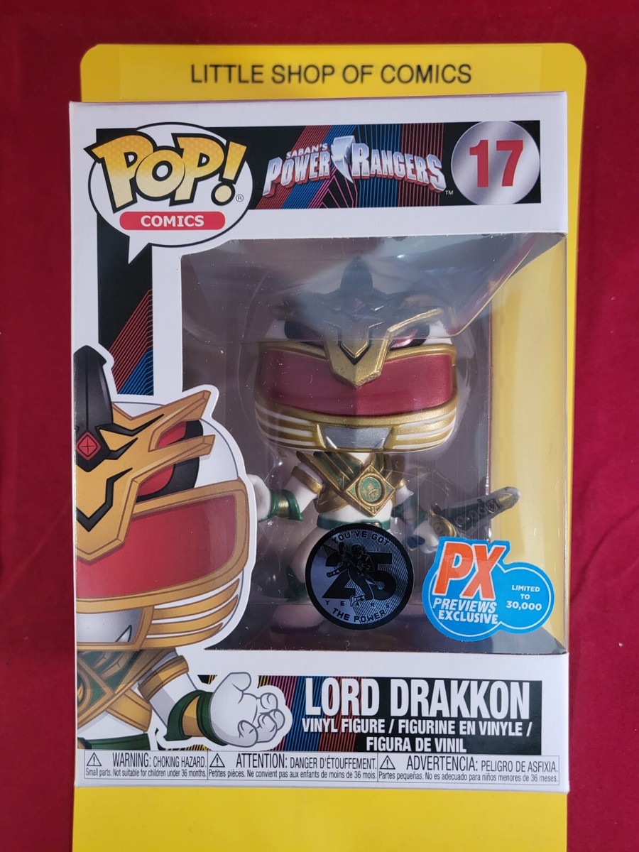 Funko Pop! Power Rangers Lord Drakkon #17 Px Previews Exclusive