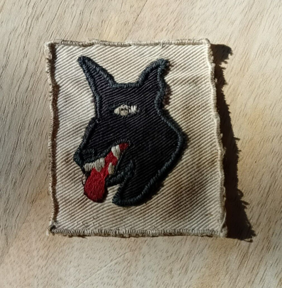 Genuine WW2 Mountain Warfare School[wolfs head] Formation Sign | eBay UK