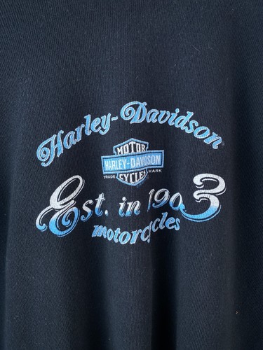 Vintage 1998 Harley Davidson Women's Size Medium Long Sleeve Shirt Mesa Arizona - Picture 10 of 14