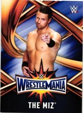 The Miz Superstar 2017 Topp WrestleMania Wrestling Card