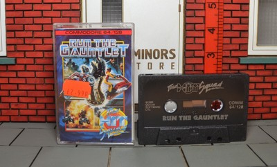Vintage Computerspiel - Commodore 64 / C64 - Run The Gauntlet