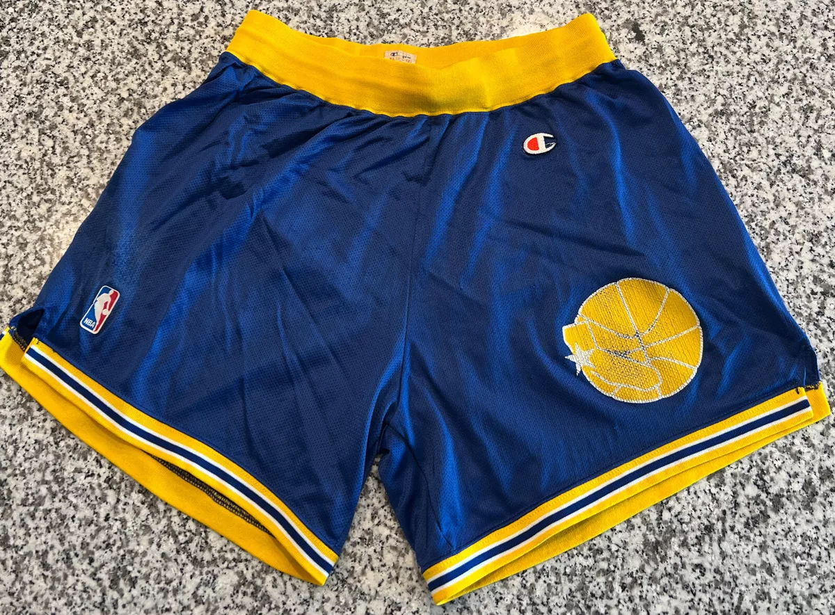 Warriors throwback shorts 2025