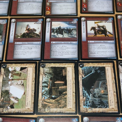 El Señor de los Anillos TCG Rohan Card Bundle x 55 Eomer Eowyn Theodon Rohirrim - Imagen 7 de 11