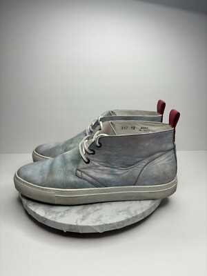 Del Toro Leather High Trainers 