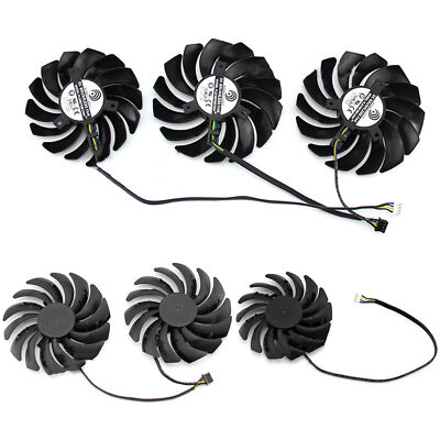Grafikkarten Lüfter für MSI RTX 2080Ti 2080 2070 Gaming X Trio PLD09210B12H ZSD