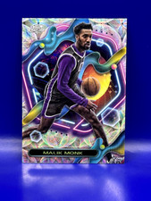 2024 Topps Cosmic Chrome Malik Monk Nucleus Refractor #110 Sacramento Kings