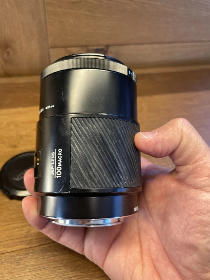 *Opt Mint* Minolta AF Macro 100mm F/2.8 Close Up Lens Sony A Mount From Japan - Image 3 of 4