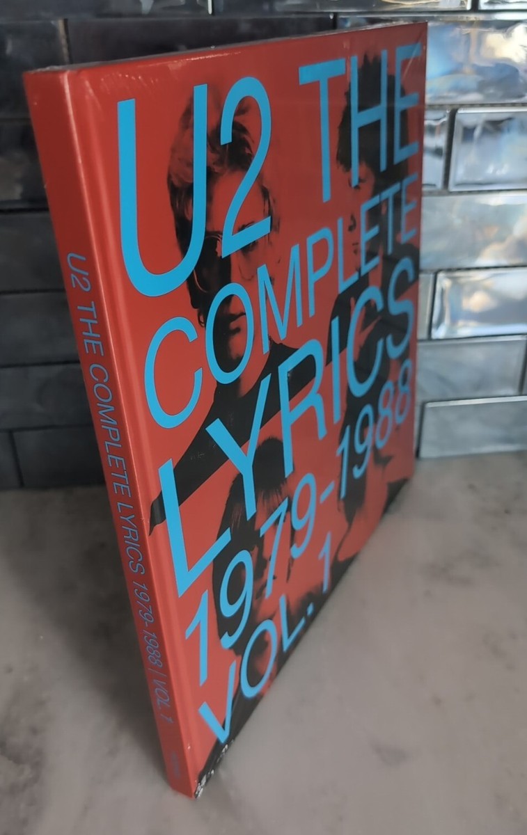 U2 THE COMPLETE LYRICS 1979-1988 Vol. 1 FAN CLUB OFFICIAL