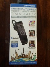 Supreme - Language Translating Earphone - Black