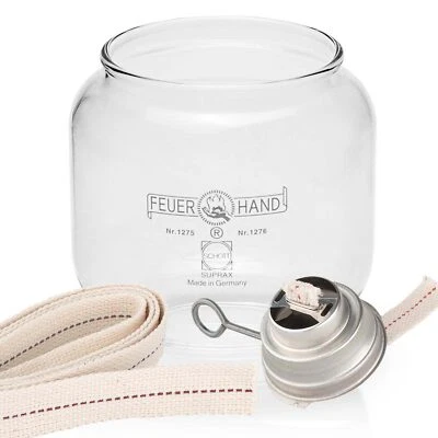 Petromax Feuerhand Ersatzteile 276 Baby Special Sturmlaterne Glas Camping Lampe