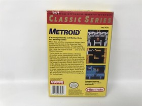 Metroid (Classic Series) - Nintendo NES - Complete In Box CIB - NOT FOR RESALE 