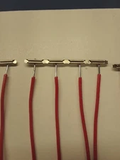N Scale Power Wire, 10 Pair w/Atlas Rail Joiner, terminal Connector Code 55/80