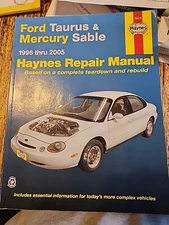 Ford Taurus Mercury Sable 1996 - 2005 Haynes Repair Manual Service Guide 36075