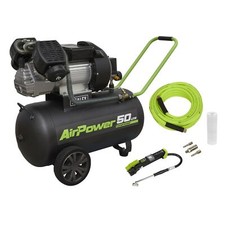 Sealey Air Compressor 50L Direct Drive 3hp & Air Accessory Kit - SAC5030VEKIT