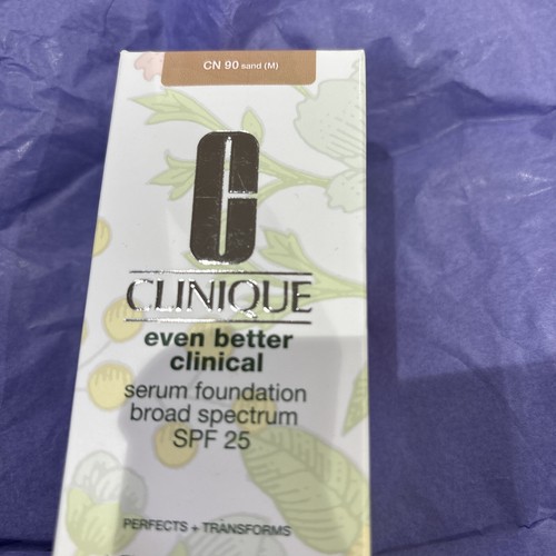 Clinique Even Better Clinical Serum Foundation CN 90 Sand (M) 30ml BNIB SPF 25