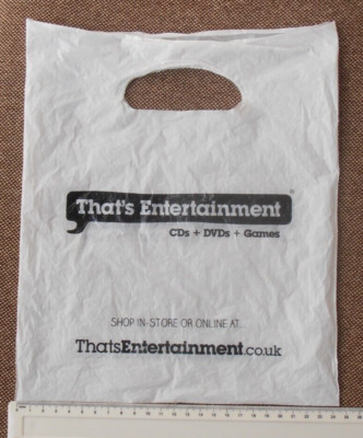 VINTAGE THAT'S ENTERTAINMENT 7 ZOLL EINZELNE TRAGETASCHE