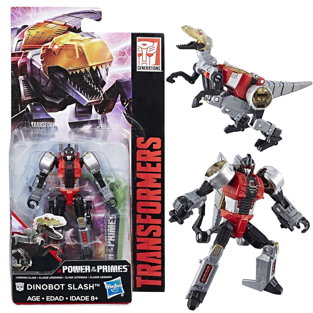 Transformers Generations Power of the Primes Autobot Dinobot Slash