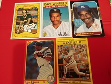Dave Winfield 5 card lot