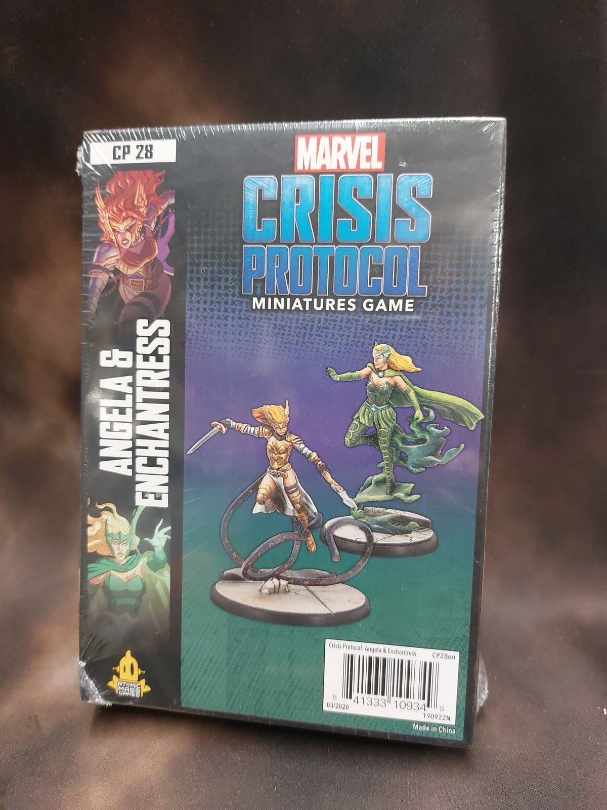 Marvel Crisis Protocol ANGELA & ENCHANTRESS Atomic Mass Games BNIB & SEALED