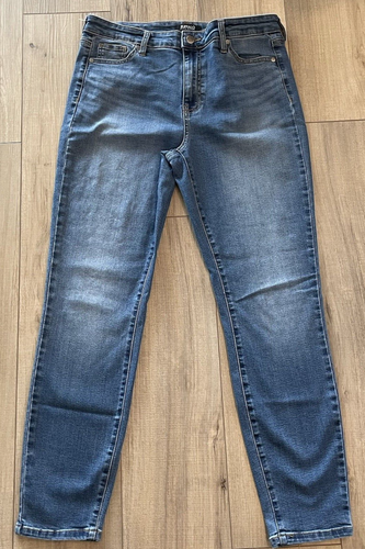 Buffalo David Bitton Women Skinny Jeans Size 10/30 Blue Stretch Waist 32in