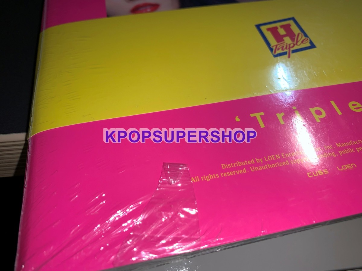 Triple H 2nd Mini Album Retro Futurism CD Photobook