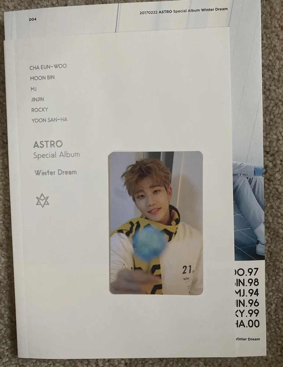 ASTRO Winter Dream Four seasons Album CD MJ Photocard K-POP