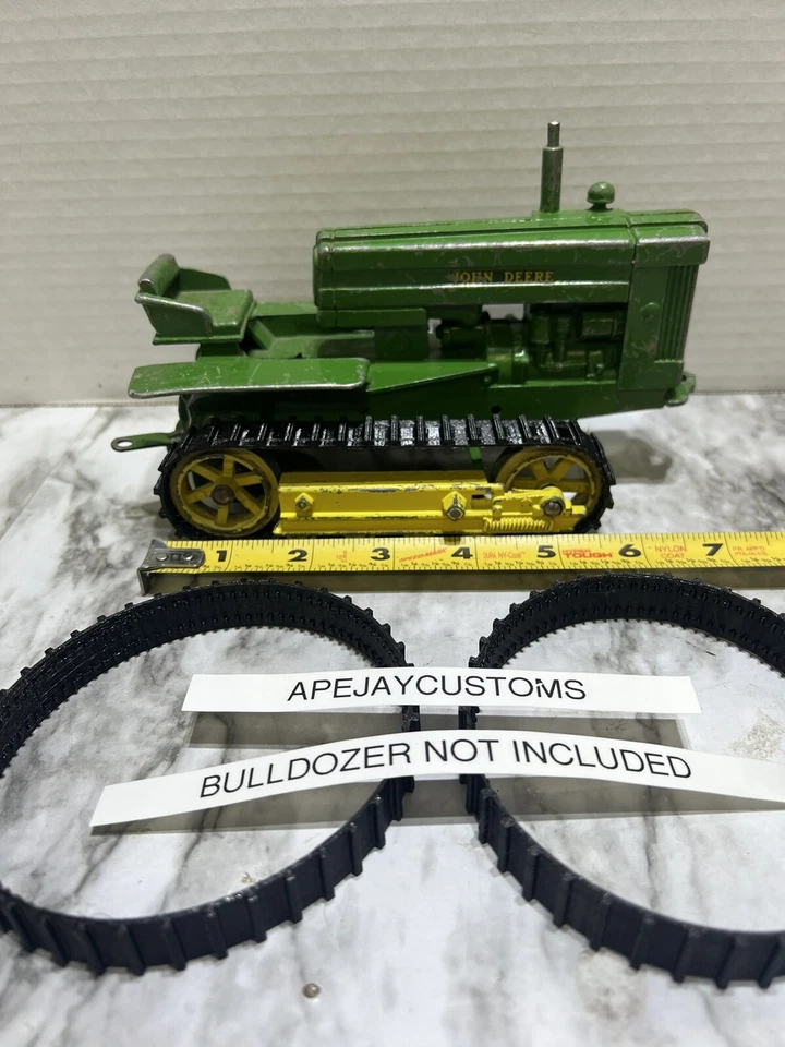 ERTL ESKA John Deere 40 420 Bull Dozer / crawler, 1/16 (SOMENTE TRILHAS) - Imagem 3 de 4