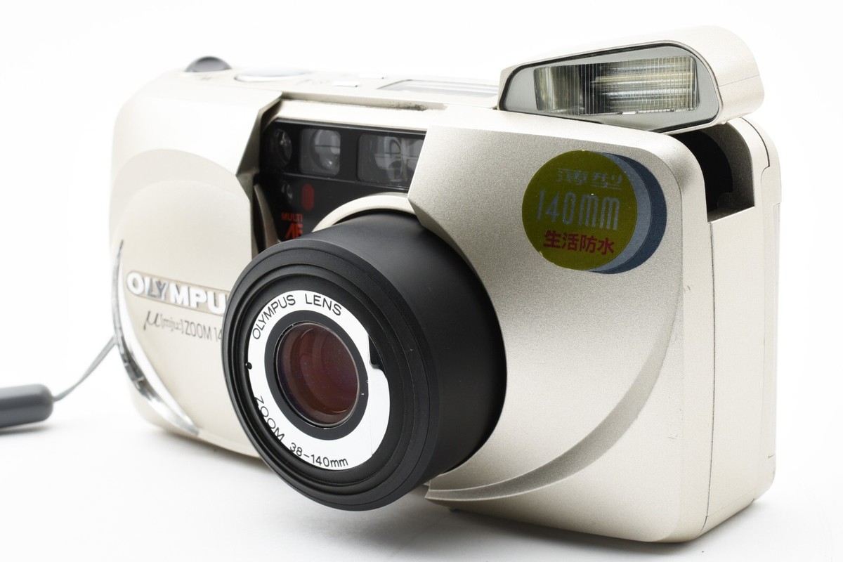 OLYMPUS μZOOM140 Olympus Mju Zoom 140 Quartz Date 35mm Point & Shoot Film