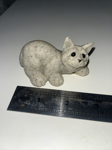 Vintage Quarry Critters Stone Cameron Carl Figurine-Second Nature Design-2000 - Picture 4 of 6