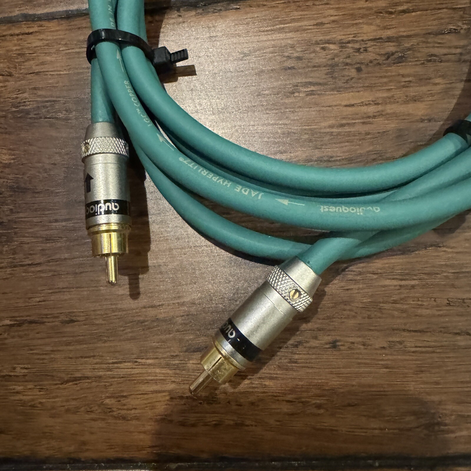 AudioQuest Jade Hyperlitz Interconnect RCA Cable 2Meter eBay