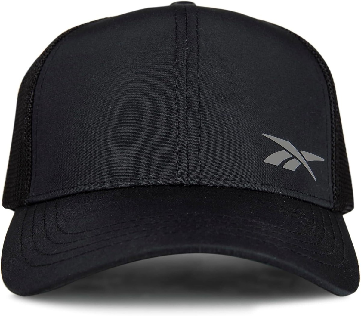 WORLD CYBER ARENA Black cap with back mesh and adjustable snapback Defender Snapback Cap | Mid Profile | Structured Front  main image 2