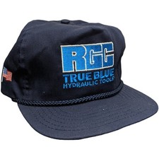 DEADSTOCK Vintage Park Avenue Trucker Hat USA Made Leather Strap NWOT