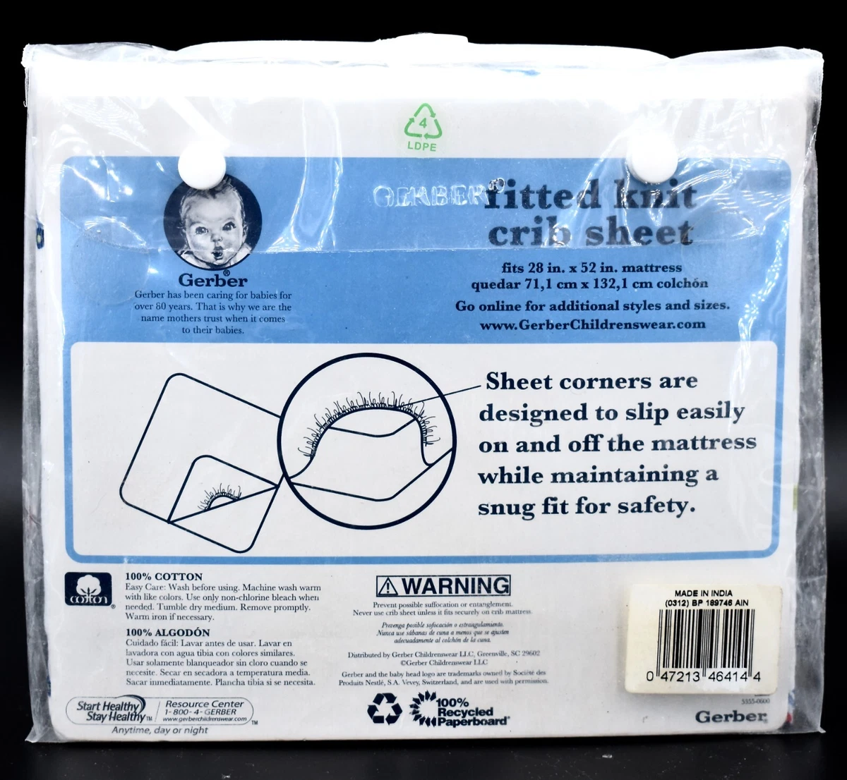 Gerber crib cheap
