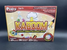 Playz Kaboom! Explosive Combustion Science Lab Kit STEM Experiments NEW!