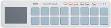KORG nanoPAD2 Slim-Line USB MIDI Pads  White KRNANOP2W