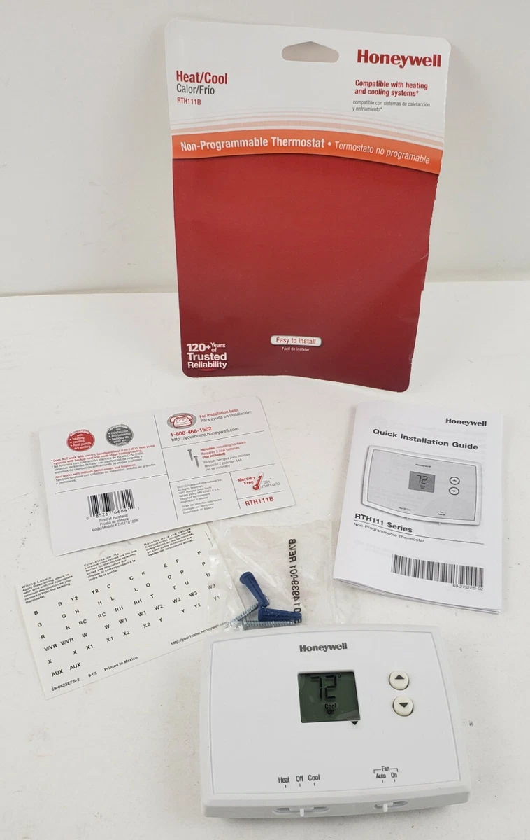 Honeywell RTH111B1024 Digital Non-Programmable Thermostat RTH111B | eBay