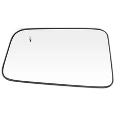 Driver Side Mirror Glass Heated For 2007-2010 Ford Edge Lincoln MKX Chrome Flat