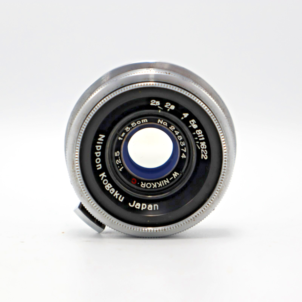 Nikon W-Nikkor C 3.5cm 35mm f2.5 Nippon Kogaku S mount Lens- 401