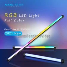 Nanlite Pavotube II 15X/30X LED Tube Light RGB Color Handheld Photography Light