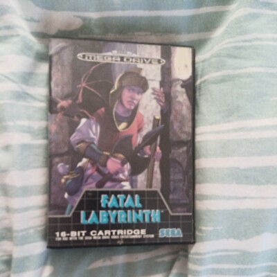 Fatal Labyrinth (Sega Mega Drive, 1991, komplett)
