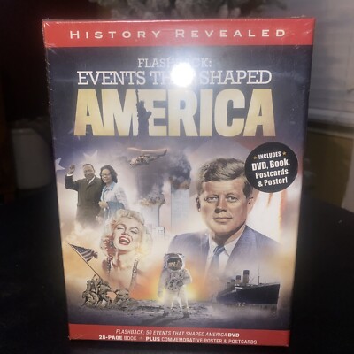 flashback: events that shaped america collection dvd brand new sealed