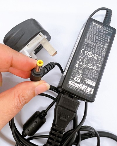 Genuine Lenovo Ac Adapter Charger Lenovo ADP-40NH B 20V 2A 40W With Mains Lead - Picture 2 of 7