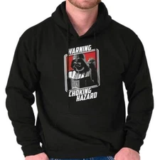 Funny Sci Fi Movie Warning Choking Hazard Mens Hooded Sweatshirts Hoodie Tops