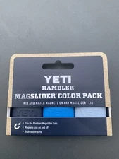 Yeti Magslider Magnets 3 Pack Big Wave Blue!