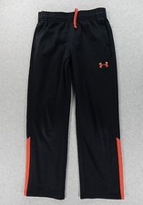 Under Armour Loose Fit Training Sweatpants Youth Medium Black/Red